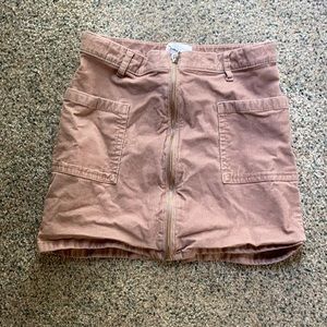 ꧁ cute zip up skirt ꧂